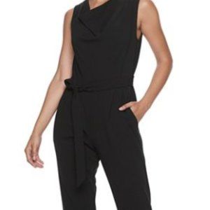 Apt. 9 (XL) Cowlneck Sleeveless Jumpsuit